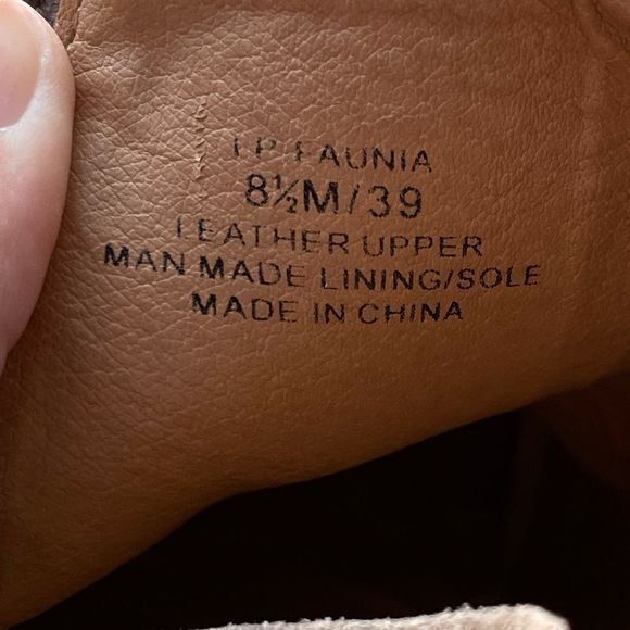 Lucky Brand Women's Faunia Booties Double Zip Tan Size 8.5M - Picture 7 of 8